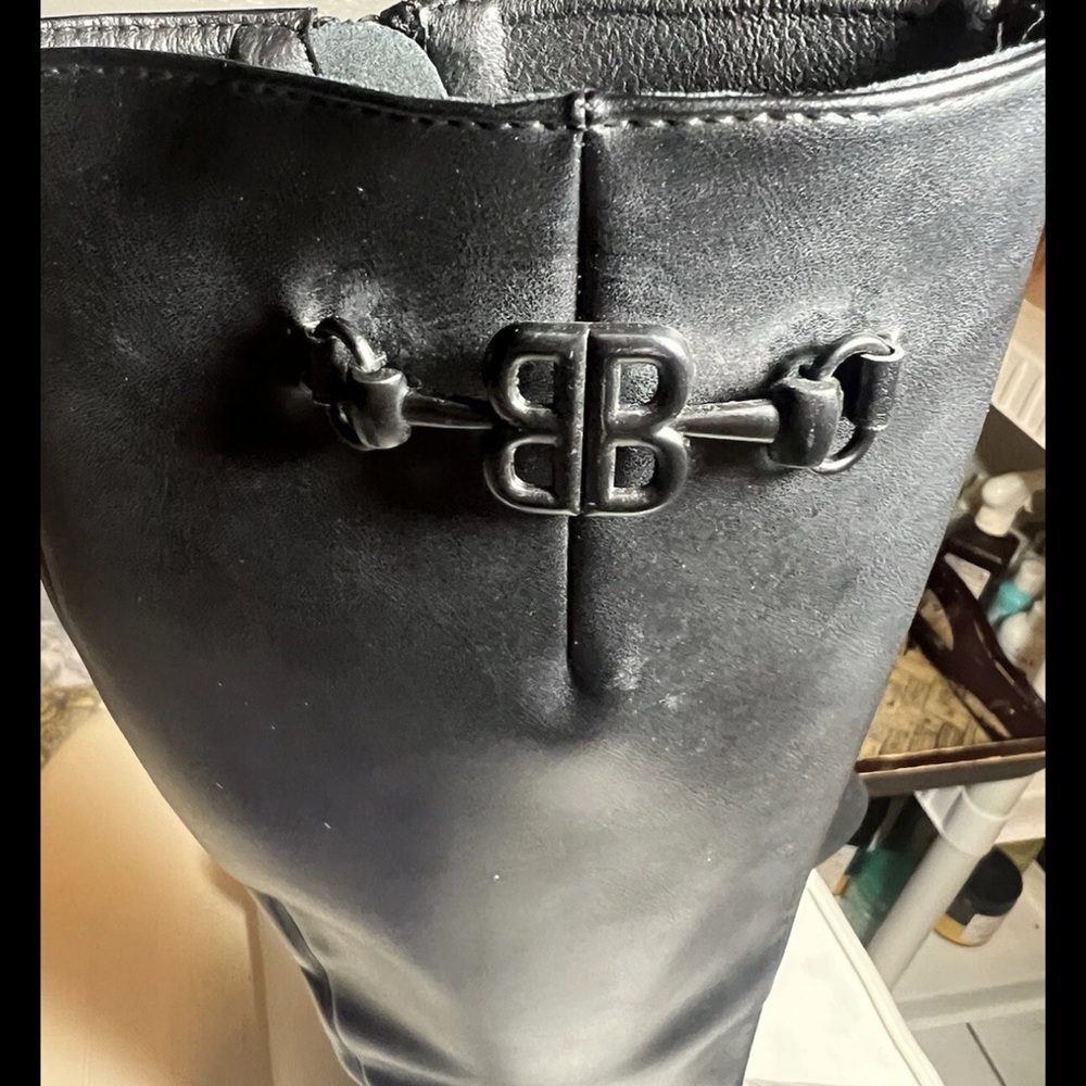 Balenciaga Black Over the Knee Boots